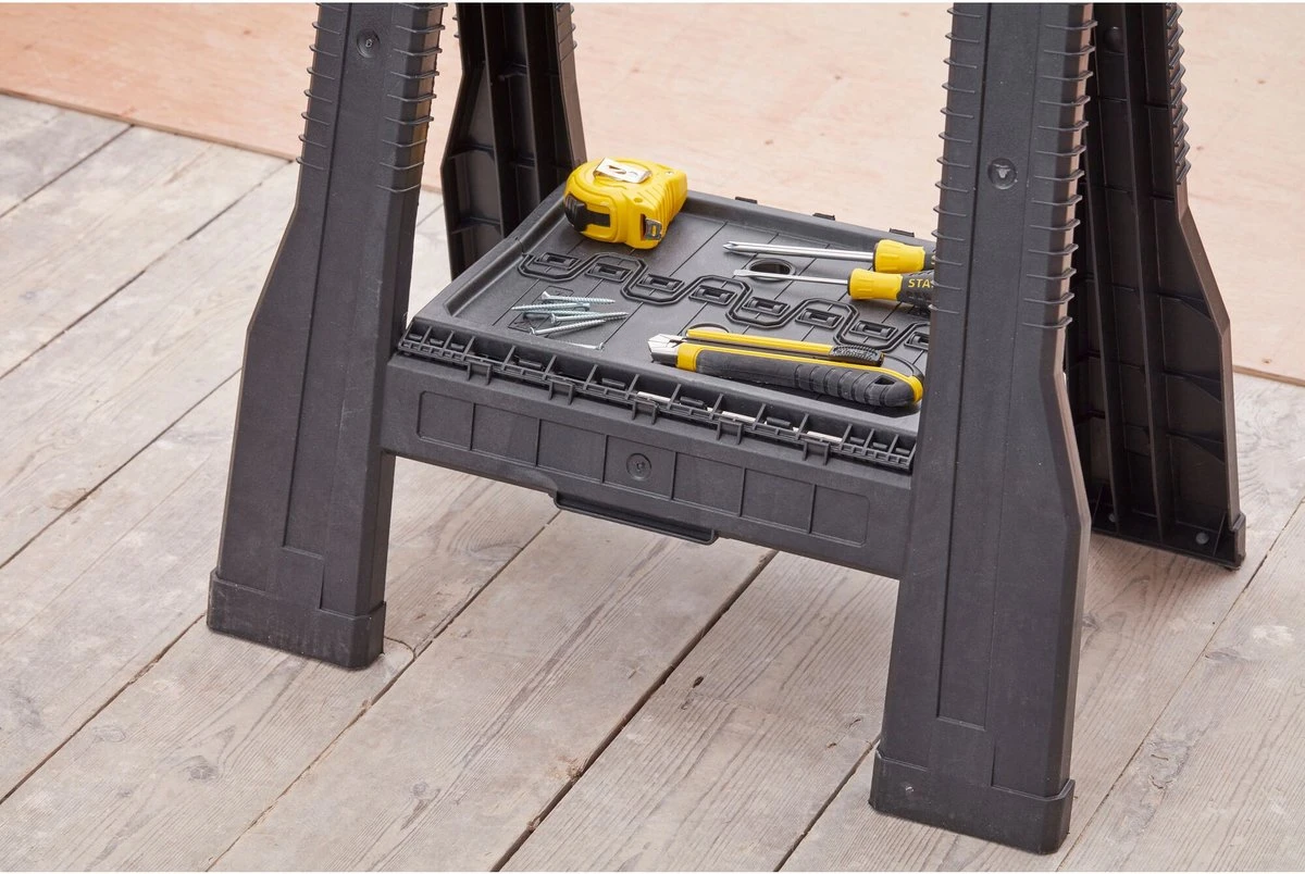 STANLEY STST1-70355 Opvouwbare Zaagbok - 2 Stuks 4 STANLEY STST1-70355 Opvouwbare Zaagbok - 2 Stuks - Afbeelding 4