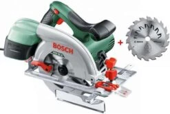 Bosch PKS 55 A Cirkelzaag – 1200 Watt - 55 Mm Zaagdiepte - Met 1 Cirkelzaagblad