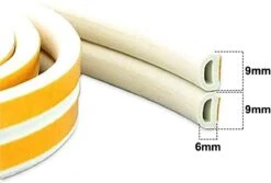 Nordevik® Tochtstrip 12 Meter - Zelfklevend - Energiebesparing - Voor Ramen En Deuren - O-profiel Tochtstopper - Tochtband - Tochtwering - Hoogwaardig Foam - Woning Verduurzamen - 6 X 9mm -Makita || Merkloos || Stanley Verkoopwinkel 1200x810 19