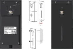 Doorsafe 4300 - 100% Eenvoudig Te Gebruiken & Installeren - 100% Privacy - 100% Betrouwbaar - HD Draadloze Camera Deurbel Met Kleurenscherm - Half-duplex Audio -Makita || Merkloos || Stanley Verkoopwinkel 1200x812 15