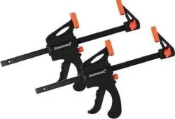 Silverline Snelspanklemmen - 15 Cm - 2 Stuks -Makita || Merkloos || Stanley Verkoopwinkel 1200x819 3