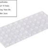FSW-Products - 50 Stuks - Siliconen Buffers - 9mm Dia - 2mm Dik - Schokdempers - Zelfklevend - Deurbuffer - Deurstopper - Ladekast - Closetbuffer - Glazen Tafel - Meubelonderzetter - Stootdoppen - Geluidsdempers - WC Buffer - Toilet - Transparant