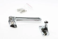 Nemef Kierstandhouder 2829/9 - Buitendraaiend - Zamak - Verchroomd - Inclusief Bevestigingsmateriaal