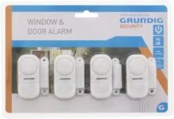 Grundig Alarmset - Deur En Raam - 4stuks - Inbraakpreventie