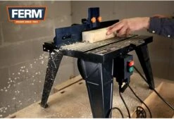 FERM PRA1011 Bovenfreestafel - Universeel Toepasbaar - Incl. Verstelbare Hoekgeleider En Stofzuigeraansluiting -Makita || Merkloos || Stanley Verkoopwinkel 1200x822 12