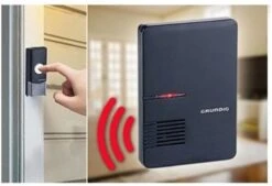 Grundig Deurbelset - Zender En Ontvanger - Draadloos - Op Batterijen - Zwart 12 Grundig Deurbelset - Zender En Ontvanger - Draadloos - Op Batterijen - Zwart -Makita || Merkloos || Stanley Verkoopwinkel 1200x822 14