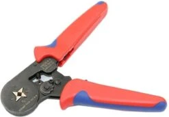 Adereindhulstang - Krimptang - Kabelkrimptang - Kabelschoentang - 0,25 Mm - 6 Mm2