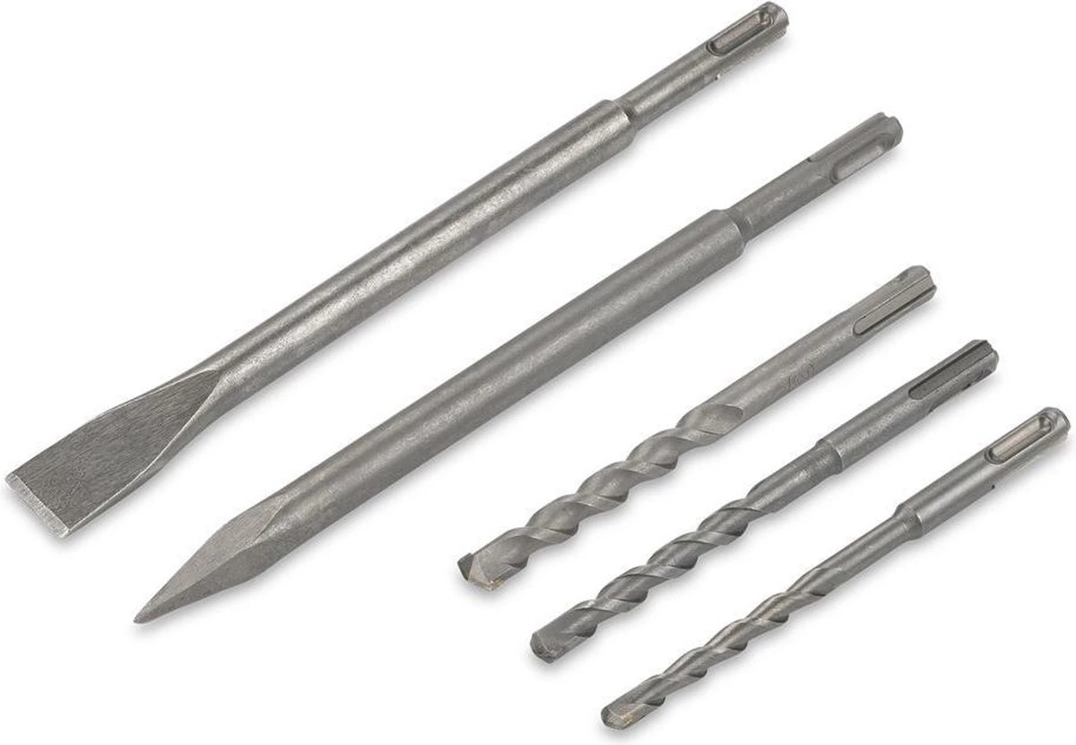 Powerplus POWX1175 Boorhamer - 1600W - 5J - SDS-Plus - Trilling Reductie - Incl. Opbergkoffer En 7 Accessoires 7 Powerplus POWX1175 Boorhamer - 1600W - 5J - SDS-Plus - Trilling Reductie - Incl. Opbergkoffer En 7 Accessoires - Afbeelding 7