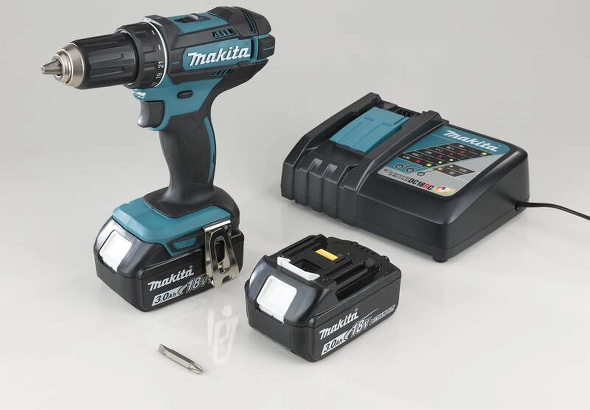 Makita DDF482RFJ 18V Li-Ion Accuboor-/schroefmachine (2x3.0Ah Accu) 9 Makita DDF482RFJ 18V Li-Ion Accuboor-/schroefmachine (2x3.0Ah Accu) - Afbeelding 9