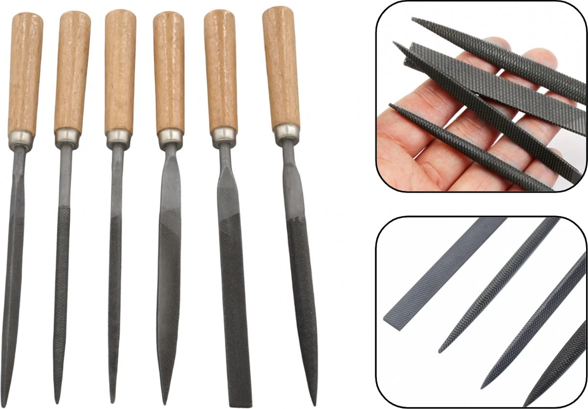 PD® - Vijlenset 5 Delig - Vijl - Sleutelvijlen - Geschikt Voor Licht En Precies Vijlwerk 1 PD® - Vijlenset 5 Delig - Vijl - Sleutelvijlen - Geschikt Voor Licht En Precies Vijlwerk