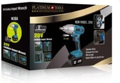 Deutsche Stahl Slagmoersleutel - Slagmoersleutel Met 2 Accu - Draadloos - Elektrische Moersleutel - Draadloos Slagschroevendraaier - Gereedschap - Impact Wrench Met LED - 20V - Incl. 4-delige Doppenset En Opbergkoffer - Blauw -Makita || Merkloos || Stanley Verkoopwinkel 1200x835 9