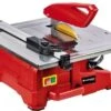 Einhell Tegelsnijmachine TC-TC 800 (800 W - 2.950 Min-1 - Schuine Roestvrij Stalen Tafel Met Hoekschaal - Verstelbare Hoekaanslag - Scheurhek Met Schaalverdeling - Incl. Diamantzaagschijf Ã˜ 180)