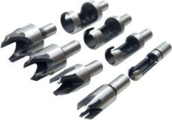 Hofftech Proppenboor Set - Recht: 6 T/m 16 Mm - Tapse: 13 T/m 22 - 8 Delig