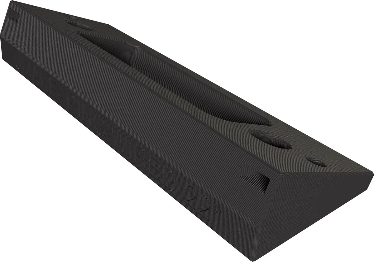 Umake // Ring Wired 22,5° Hoekbeugel // Zwart Kunststof // Inclusief Schroeven 3 Umake // Ring Wired 22,5° Hoekbeugel // Zwart Kunststof // Inclusief Schroeven - Afbeelding 3