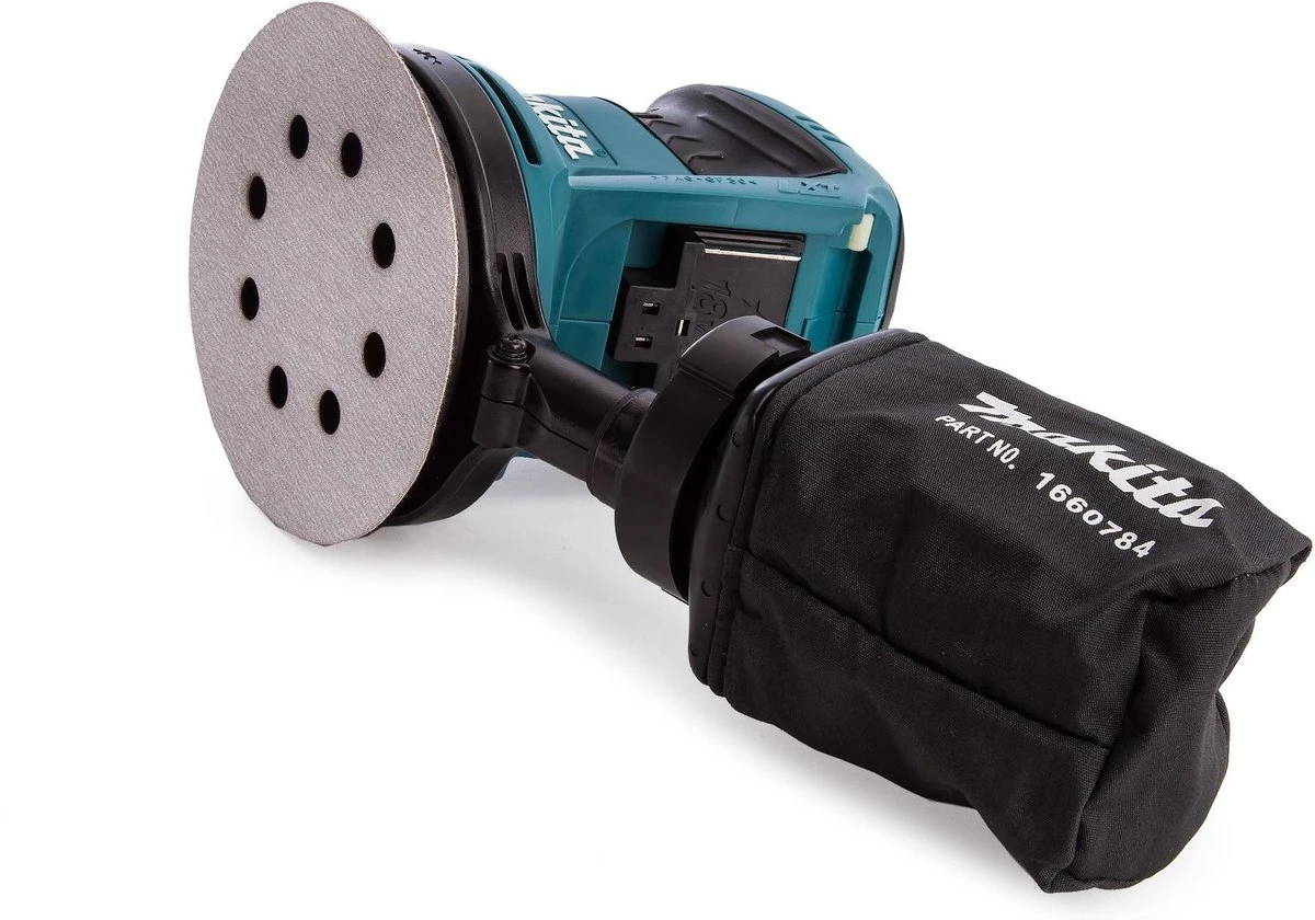 Makita DBO180Z 18 V Excenter Schuurmachine - Losse Body (geleverd Zonder Accu En Lader) 2 Makita DBO180Z 18 V Excenter Schuurmachine - Losse Body (geleverd Zonder Accu En Lader) - Afbeelding 2