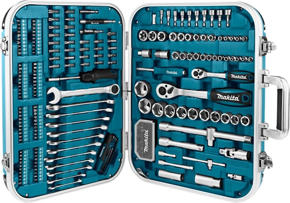 Makita 227 Delig - Handgereedschapset - P-90532 - Accessoireset 4 Makita 227 Delig - Handgereedschapset - P-90532 - Accessoireset - Afbeelding 4
