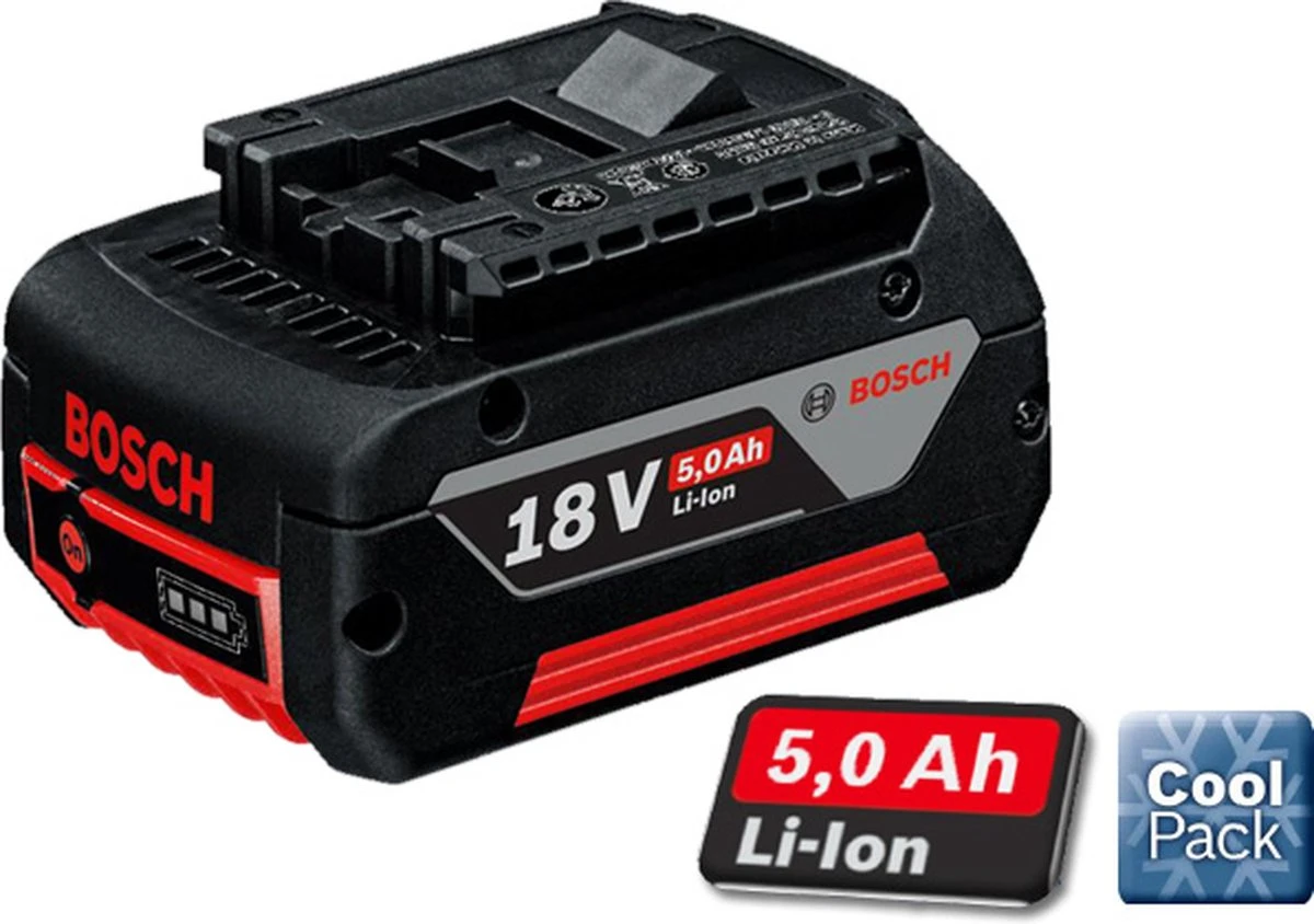Bosch Professional GBA 18V 5.0Ah Accu 1 Bosch Professional GBA 18V 5.0Ah Accu