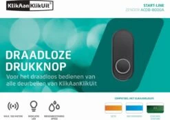 KlikAanKlikUit ACDB-8000AZ - Draadloze Deurbel - Zwart -Makita || Merkloos || Stanley Verkoopwinkel 1200x844 21