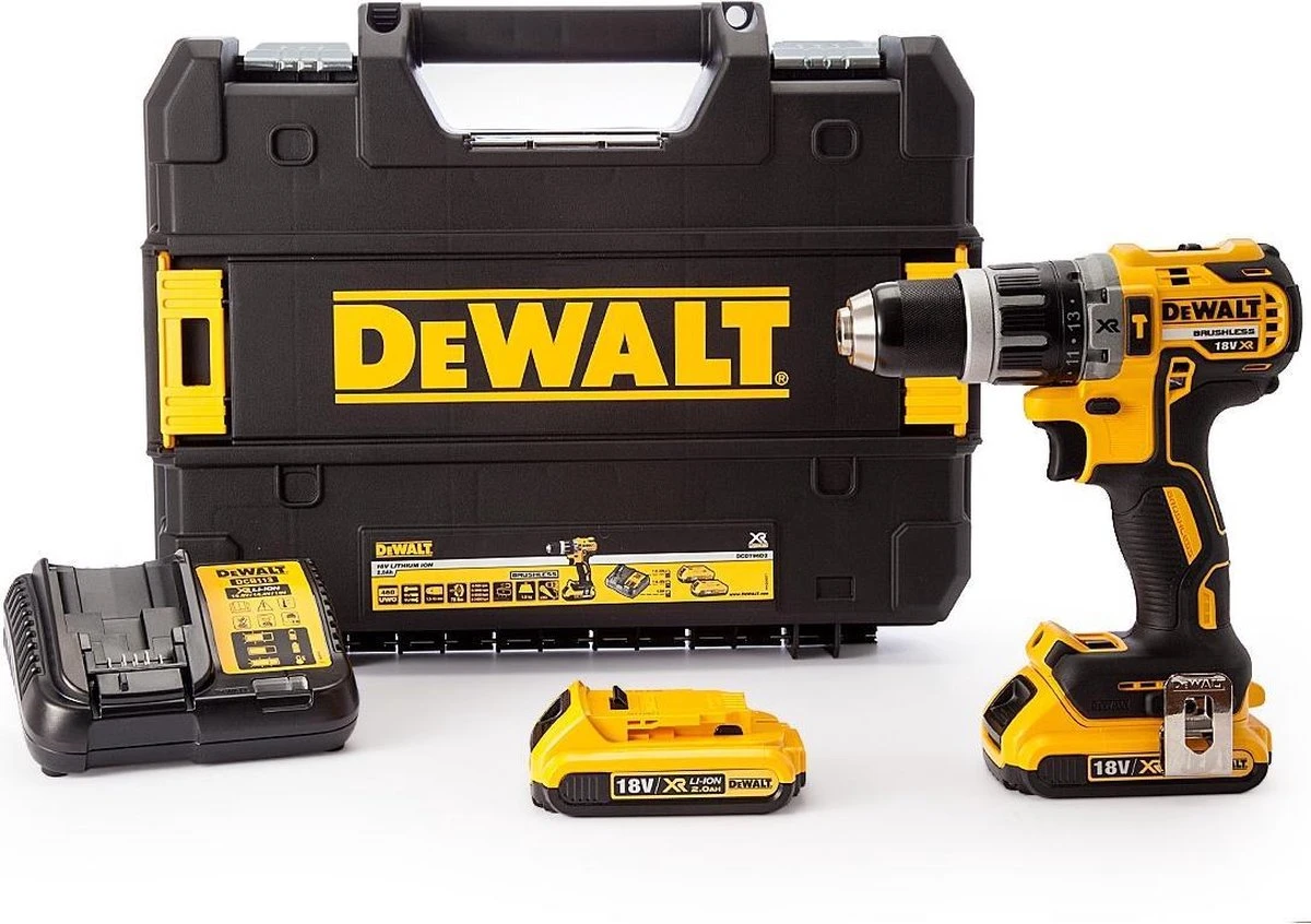 DeWALT DCD796D2 Accu Klopboormachine - 18V - 2 Accu's 7 DeWALT DCD796D2 Accu Klopboormachine - 18V - 2 Accu's - Afbeelding 7