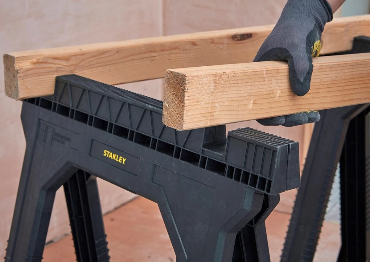 STANLEY STST1-70355 Opvouwbare Zaagbok - 2 Stuks 16 STANLEY STST1-70355 Opvouwbare Zaagbok - 2 Stuks - Afbeelding 16