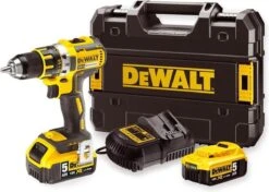 DeWALT DCD791P2 Accu Schroef / Boormachine 18V 5.0AH Li-ion In T-STAK