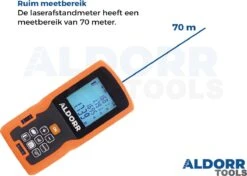 ALDORR Tools - Professionele Laserafstandmeter - 70 Meter Bereik - Uitgebreide Meetopties -Makita || Merkloos || Stanley Verkoopwinkel 1200x855 9