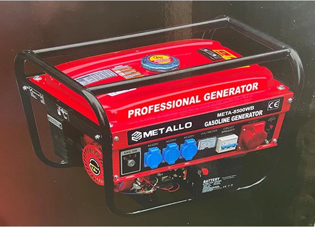 Benzine Generator 1800WATT 3 Benzine Generator 1800WATT - Afbeelding 3