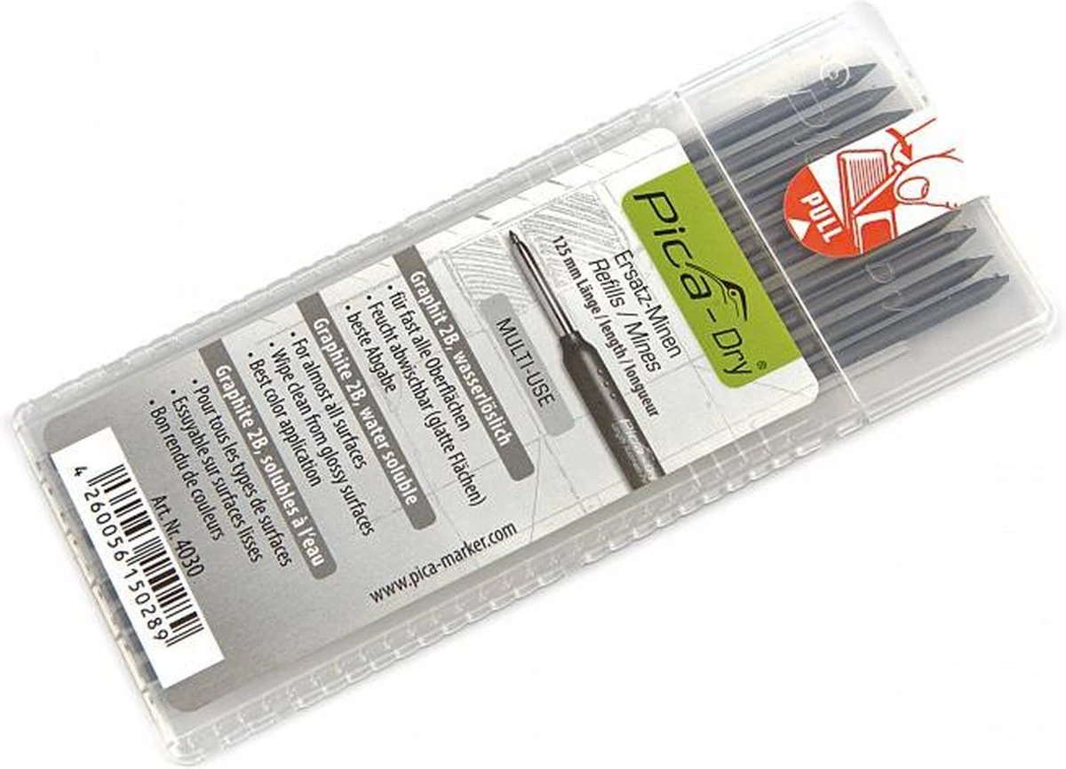 Pica 4030 Dry Navulling T.b.v. Pica Dry 3030 Markeerpotlood 4 Pica 4030 Dry Navulling T.b.v. Pica Dry 3030 Markeerpotlood - Afbeelding 4
