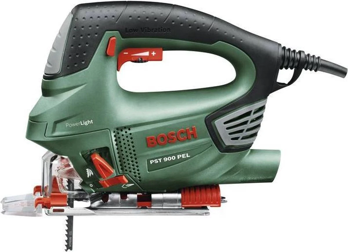 Bosch PST 900 PEL Pendeldecoupeerzaag - Op Snoer - 620 Watt 2 Bosch PST 900 PEL Pendeldecoupeerzaag - Op Snoer - 620 Watt - Afbeelding 2