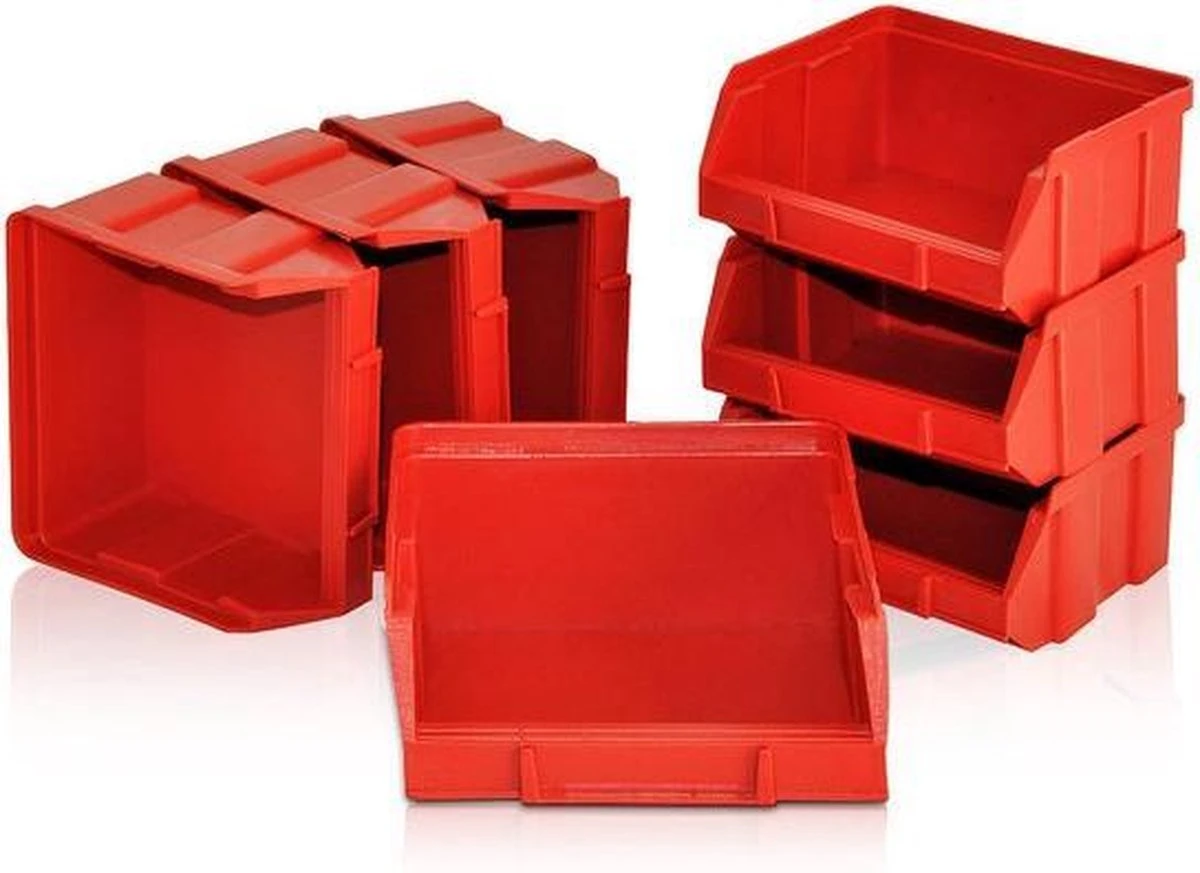 Gereedschappenwand - Stapelbare Opbergboxen 30 Stuks - 360x380mm 7 Gereedschappenwand - Stapelbare Opbergboxen 30 Stuks - 360x380mm - Afbeelding 7