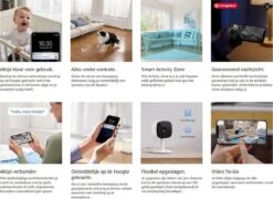 Eufy By Anker 2K Indoor Bewakingscamera - IP-camera Met WLAN - Persoonsherkenning - Spraakassisten - Nachtzicht - Dubbelzijdige Audiofunctie - Beveiligingscamera Voor Binnen -Makita || Merkloos || Stanley Verkoopwinkel 1200x874 10