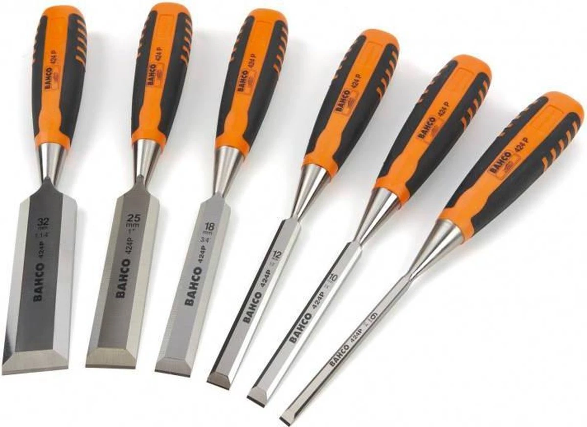 Bahco Steekbeitelset - 6-delig - Houtbeitel - Incl. Opbergkist 7 Bahco Steekbeitelset - 6-delig - Houtbeitel - Incl. Opbergkist - Afbeelding 7