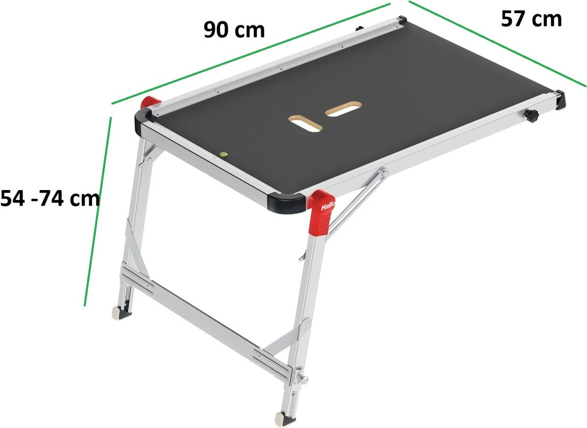 Hailo TP1- Platform Voor Trappen - Anti Slip - 90x57 Cm 15 Hailo TP1- Platform Voor Trappen - Anti Slip - 90x57 Cm - Afbeelding 15