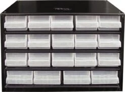 Raaco Stalen Ladekast Met 19 Lades - 30,6 X 15 X 19,5 Cm