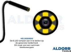 ALDORR Tools - Inspectiecamera 10M - Android/IOS - IP68 Waterdicht - 1080P HD - Endoscoop - Inspecteren Met Telefoon -Makita || Merkloos || Stanley Verkoopwinkel 1200x885