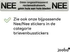 NEE Geen Collectes Verkopers Sticker - Nee Sticker - Zwart / RVS Kleur - Vriendelijk - 8x5 Cm - Bel Niet Aan - Nee Nee Sticker Brievenbus - Colportage Sticker -Makita || Merkloos || Stanley Verkoopwinkel 1200x889 11