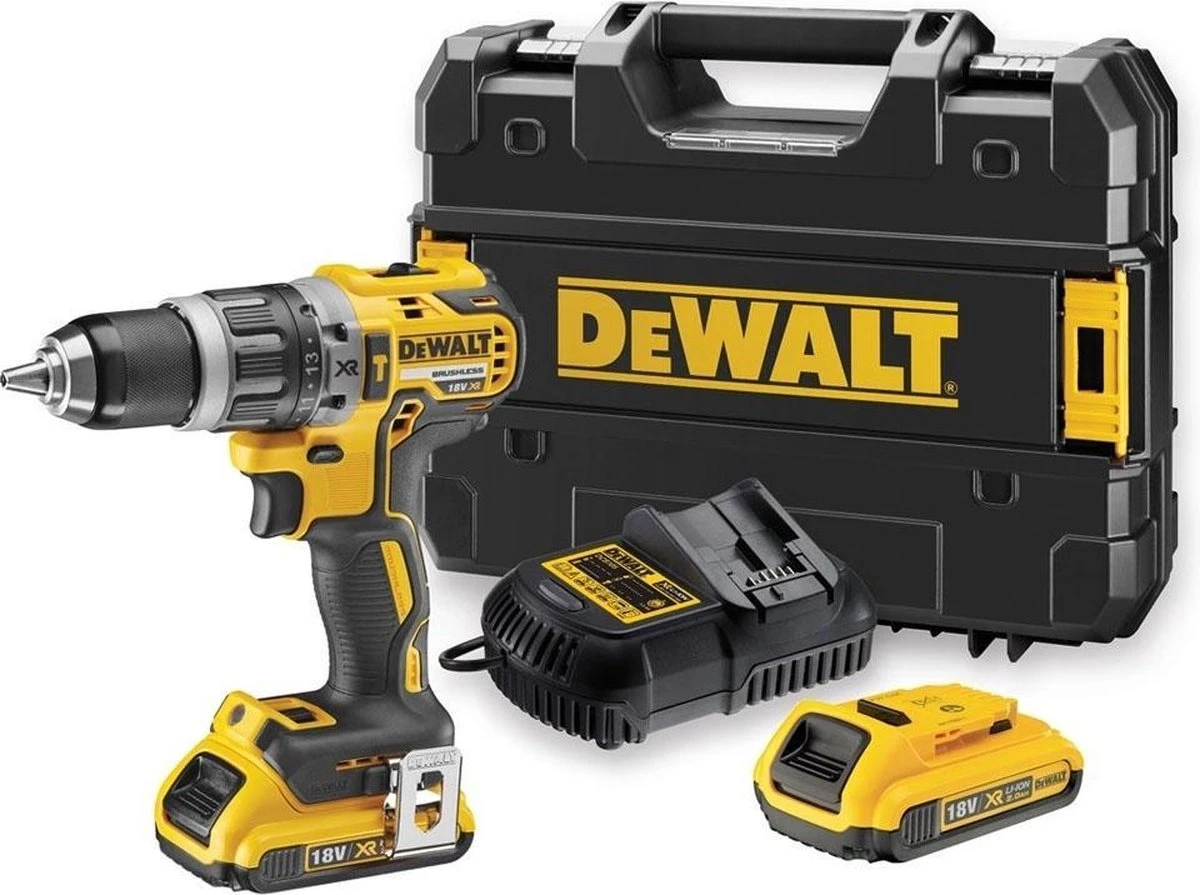 DeWALT DCD796D2 Accu Klopboormachine - 18V - 2 Accu's 1 DeWALT DCD796D2 Accu Klopboormachine - 18V - 2 Accu's
