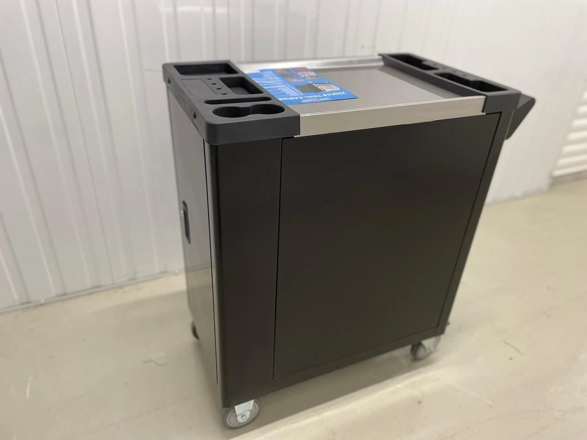 Gereedschapswagen - 499delig - Gevuld - Toolcabinet - XXL Variant - Professioneel - Gereedschap - Gereedschapsset - Hand Gereedschap - Met Mometnsleutel - Garantie - ALLES IN 1 WAGEN - LIMITED EDITION 3 Gereedschapswagen - 499delig - Gevuld - Toolcabinet - XXL Variant - Professioneel - Gereedschap - Gereedschapsset - Hand Gereedschap - Met Mometnsleutel - Garantie - ALLES IN 1 WAGEN - LIMITED EDITION - Afbeelding 3