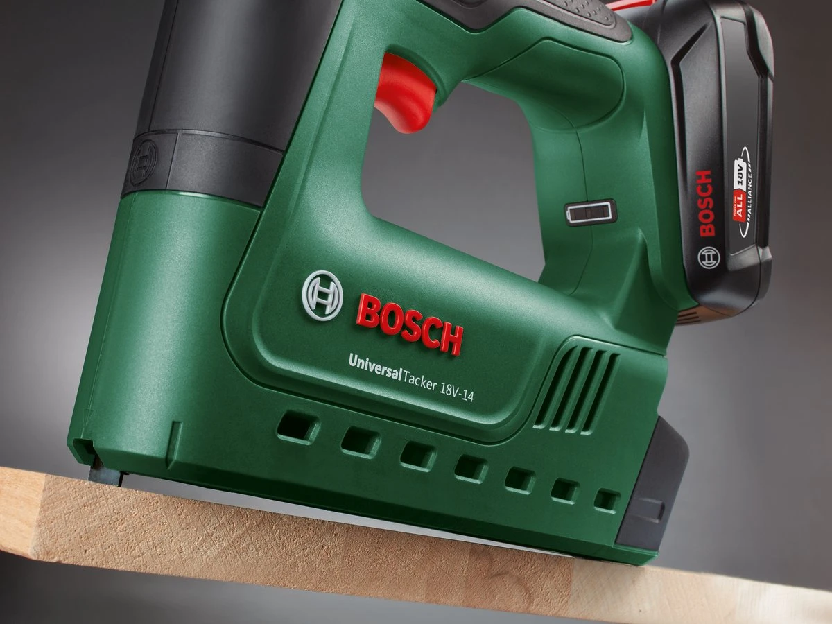 Bosch UniversalTacker 18V-14 Accu Tacker - Zonder 18 V Accu En Lader - Incl. 1000 Nietjes 2 Bosch UniversalTacker 18V-14 Accu Tacker - Zonder 18 V Accu En Lader - Incl. 1000 Nietjes - Afbeelding 2