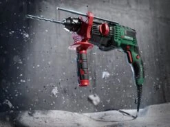 PARKSIDE Boor- En Breekhamer - Ideaal Voor Krachtig Boren, Klopboren, Betonboren En Beitelen - Toerental: 0-1650 Tpm - Slagenergie: 1,2 Joule - Slagfrequentie: 0-7500 Spm - Boordiameter: Max. 24 Mm (hout) | 19 Mm (beton/steen) | 13 Mm (metaal) - 800W -Makita || Merkloos || Stanley Verkoopwinkel 1200x900 145