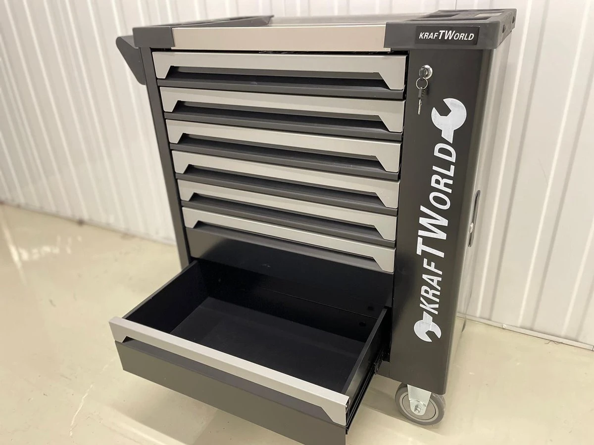 Gereedschapswagen - 499delig - Gevuld - Toolcabinet - XXL Variant - Professioneel - Gereedschap - Gereedschapsset - Hand Gereedschap - Met Mometnsleutel - Garantie - ALLES IN 1 WAGEN - LIMITED EDITION 7 Gereedschapswagen - 499delig - Gevuld - Toolcabinet - XXL Variant - Professioneel - Gereedschap - Gereedschapsset - Hand Gereedschap - Met Mometnsleutel - Garantie - ALLES IN 1 WAGEN - LIMITED EDITION - Afbeelding 7