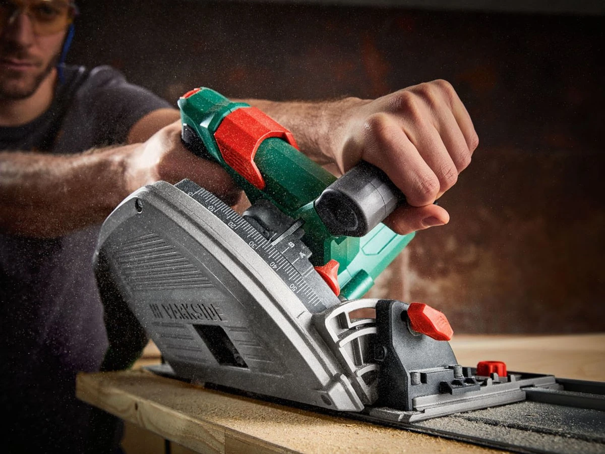 PARKSIDE Invalzaag Met Geleiderail 1200 W 4 PARKSIDE Invalzaag Met Geleiderail 1200 W - Afbeelding 4