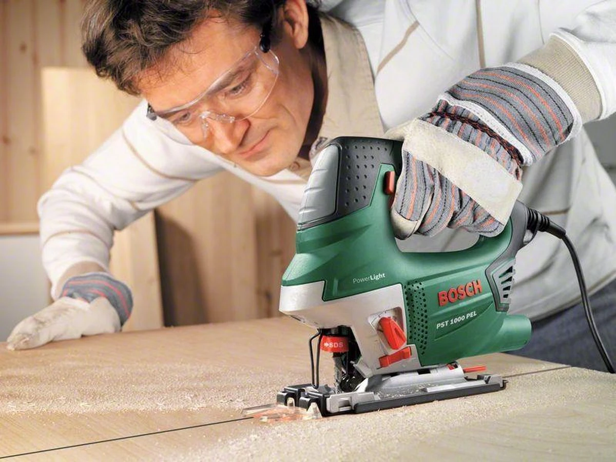 Bosch PST 1000 PEL Pendeldecoupeerzaag - Op Snoer - 650 W 2 Bosch PST 1000 PEL Pendeldecoupeerzaag - Op Snoer - 650 W - Afbeelding 2