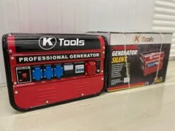 Ks Tools Generator - Professionele Generator - Stroomaggregaat - 220/380V - 15L - Aggregaat - Noodvoorziening - SPECIALE UITGAVEN