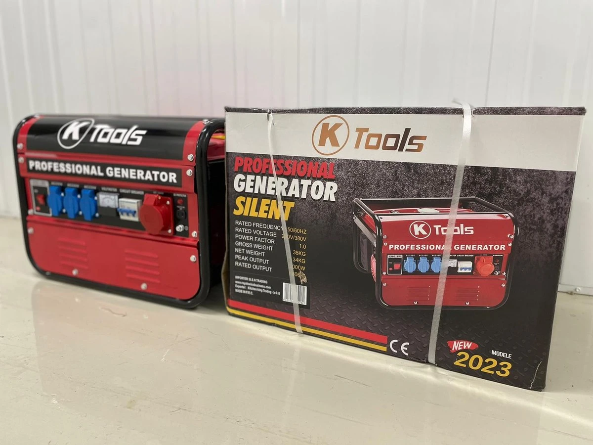 Ks Tools Generator - Professionele Generator - Stroomaggregaat - 220/380V - 15L - Aggregaat - Noodvoorziening - SPECIALE UITGAVEN 8 Ks Tools Generator - Professionele Generator - Stroomaggregaat - 220/380V - 15L - Aggregaat - Noodvoorziening - SPECIALE UITGAVEN - Afbeelding 8
