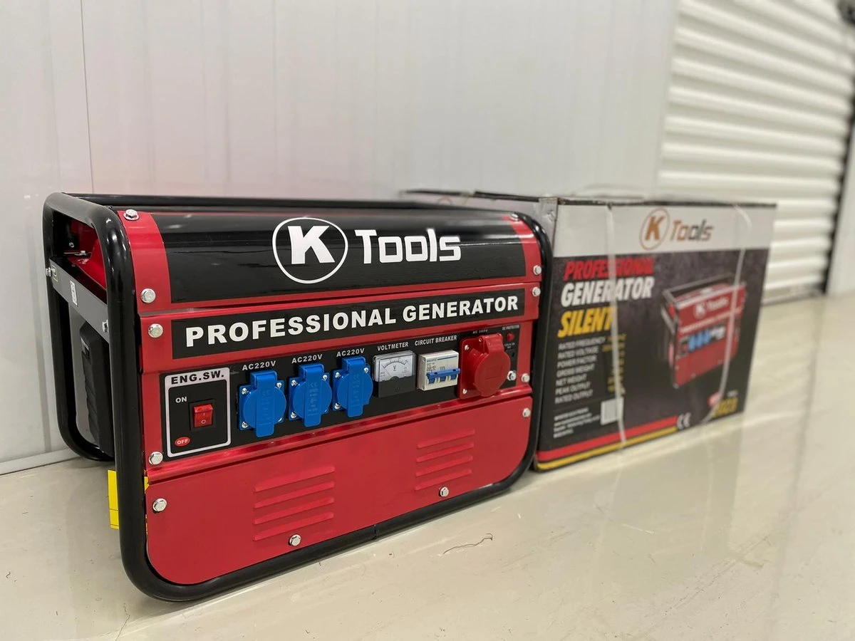 Ks Tools Generator - Professionele Generator - Stroomaggregaat - 220/380V - 15L - Aggregaat - Noodvoorziening - SPECIALE UITGAVEN 9 Ks Tools Generator - Professionele Generator - Stroomaggregaat - 220/380V - 15L - Aggregaat - Noodvoorziening - SPECIALE UITGAVEN - Afbeelding 9
