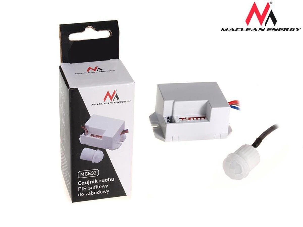 PIR Bewegingssensor 360 ° Infrarooddetector MCE32 Maclean 9 PIR Bewegingssensor 360 ° Infrarooddetector MCE32 Maclean - Afbeelding 9