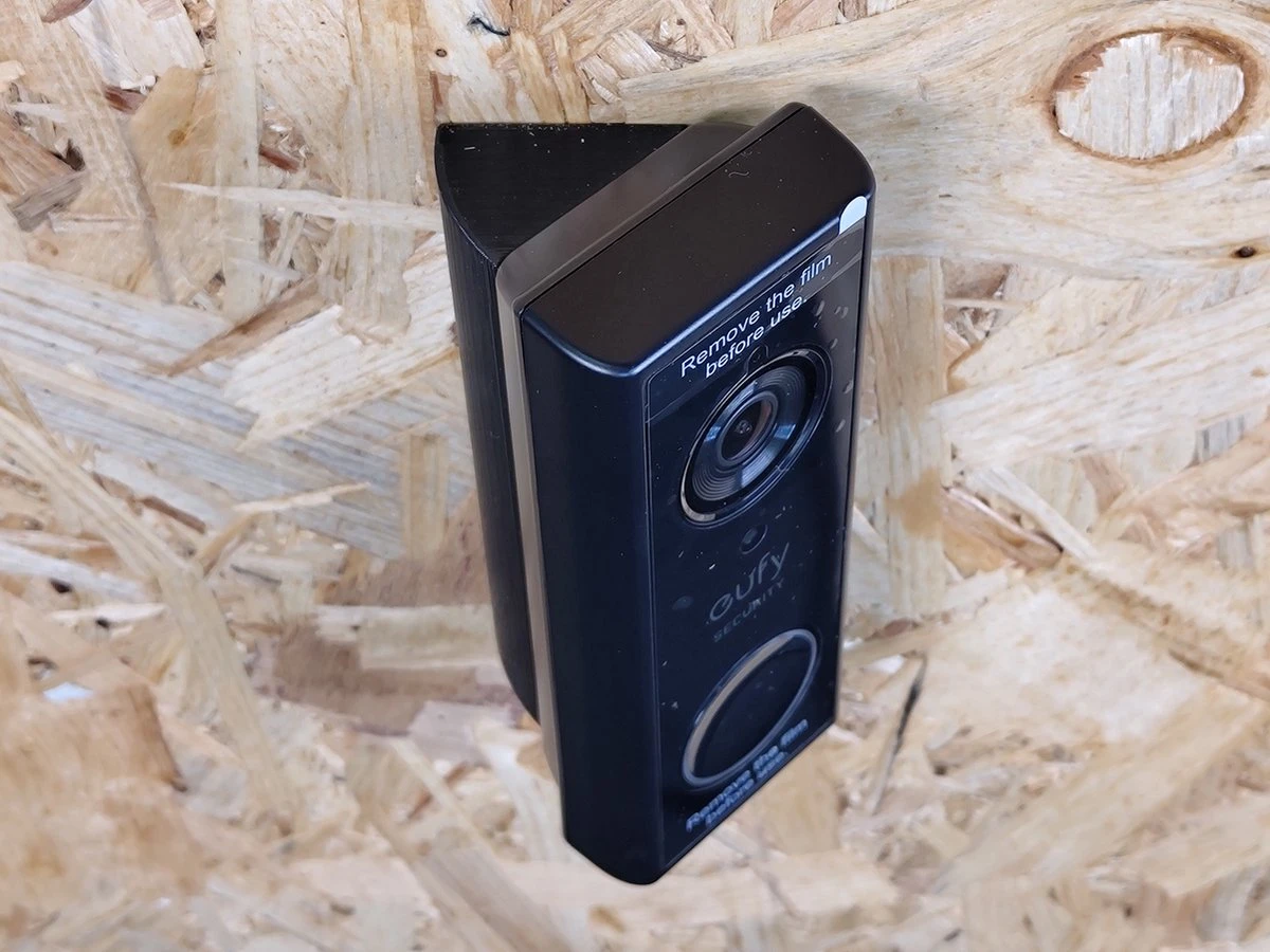 EUFY Deurbel Hoekprofiel 45º | Type 2K Battery T8210 | Bevestiging Wig | Dorpel | Muur | Schutting | Simpele Montage | 2 Jaar Garantie 3 EUFY Deurbel Hoekprofiel 45º | Type 2K Battery T8210 | Bevestiging Wig | Dorpel | Muur | Schutting | Simpele Montage | 2 Jaar Garantie - Afbeelding 3