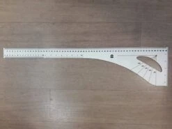 Patroontekenliniaal 60cm