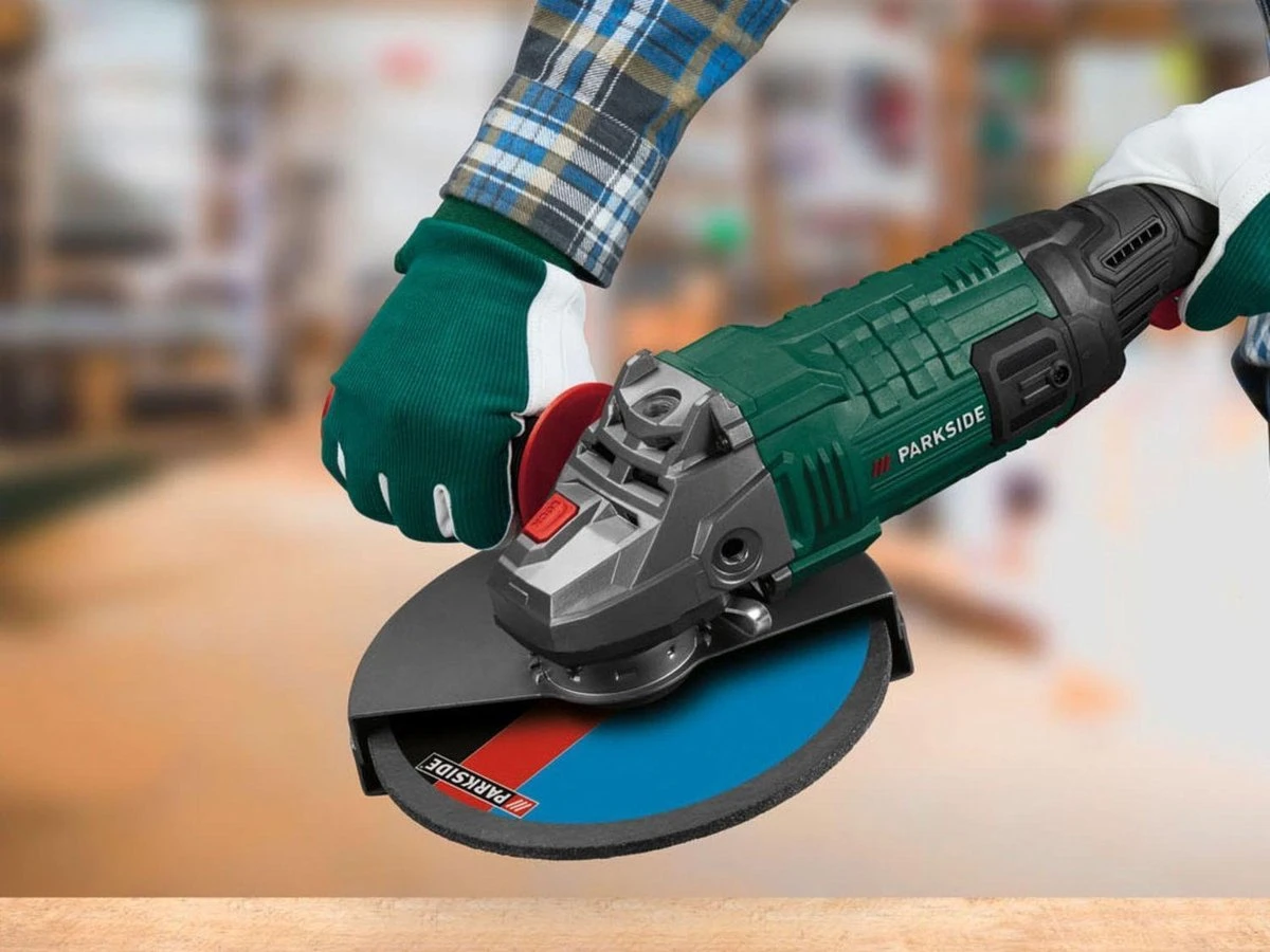 Haakse Slijper - Parkside - 2000 W - Slijpschijf: Ø230 Mm 10 Haakse Slijper - Parkside - 2000 W - Slijpschijf: Ø230 Mm - Afbeelding 10